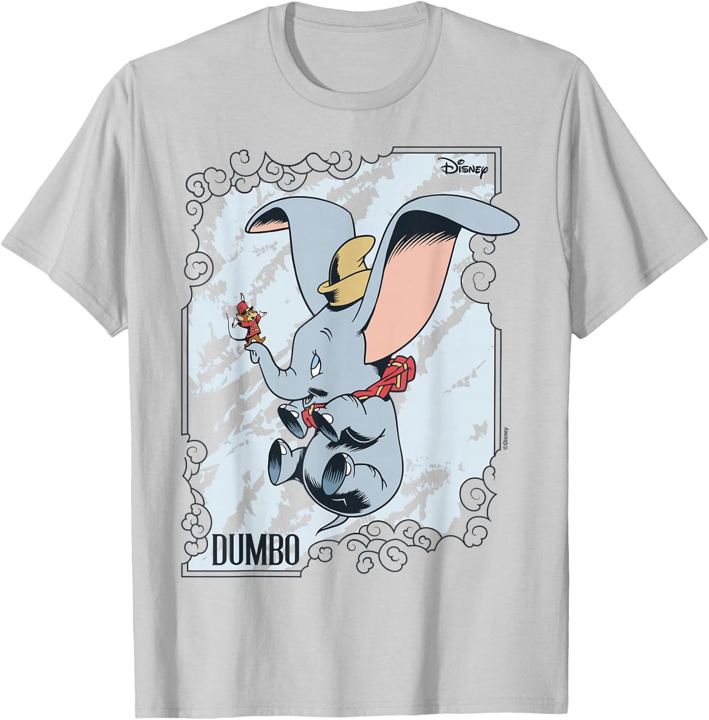 Dumbo - Vintage Timothy Mouse T-Shirt - T-Shirt | Ash