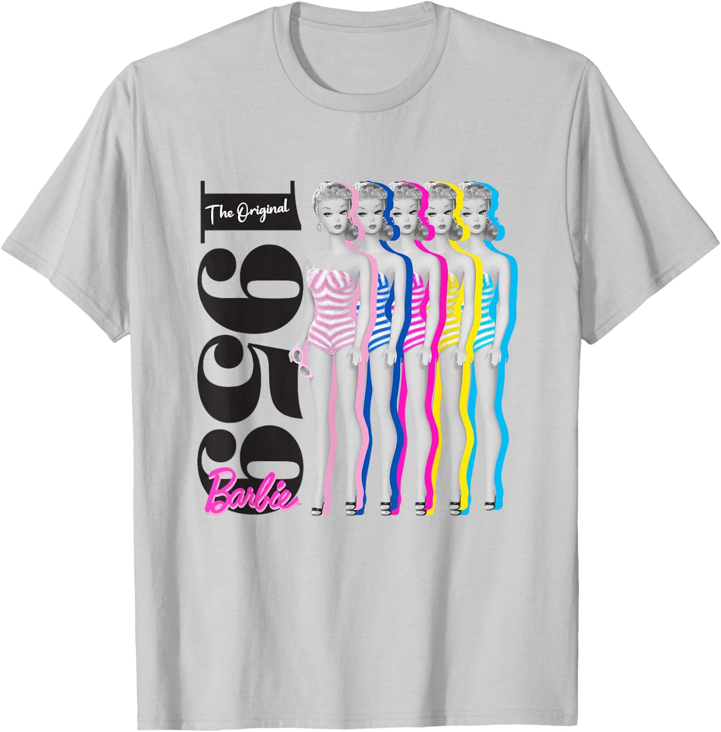 Barbie - 1959 Original T-Shirt - T-Shirt | Ash