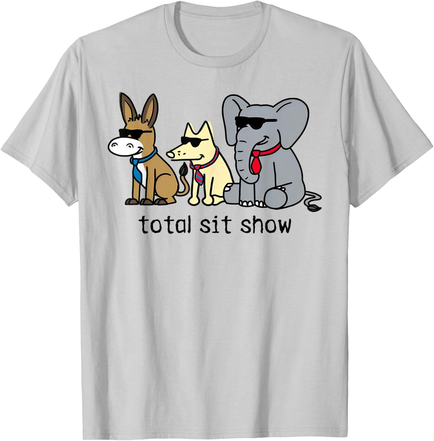 Total Sit Show T-Shirt - T-Shirt | Ash