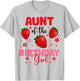 Aunt Of The Birthday Girl Strawberry Birthday Family Party T-Shirt - T-Shirt | Ash