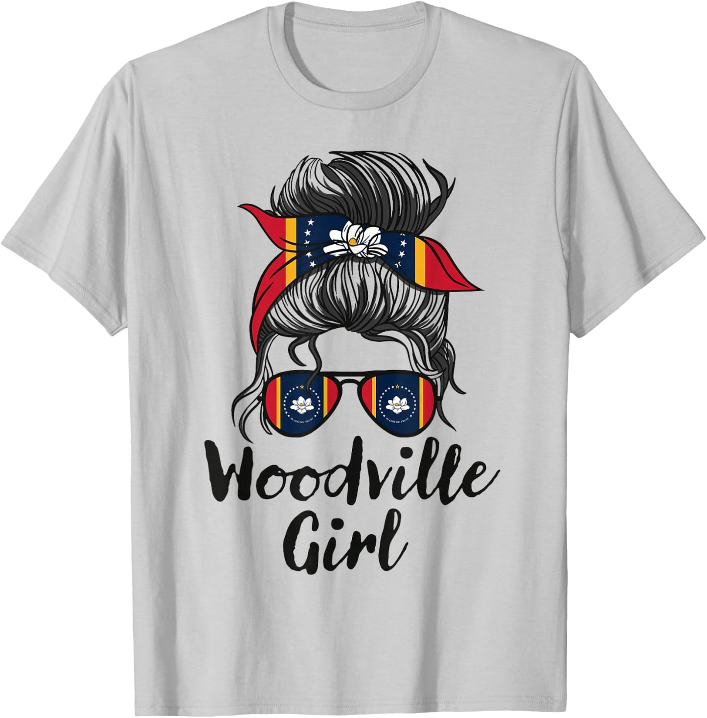 Woodville Mississippi Women Girl T-Shirt - T-Shirt | Ash