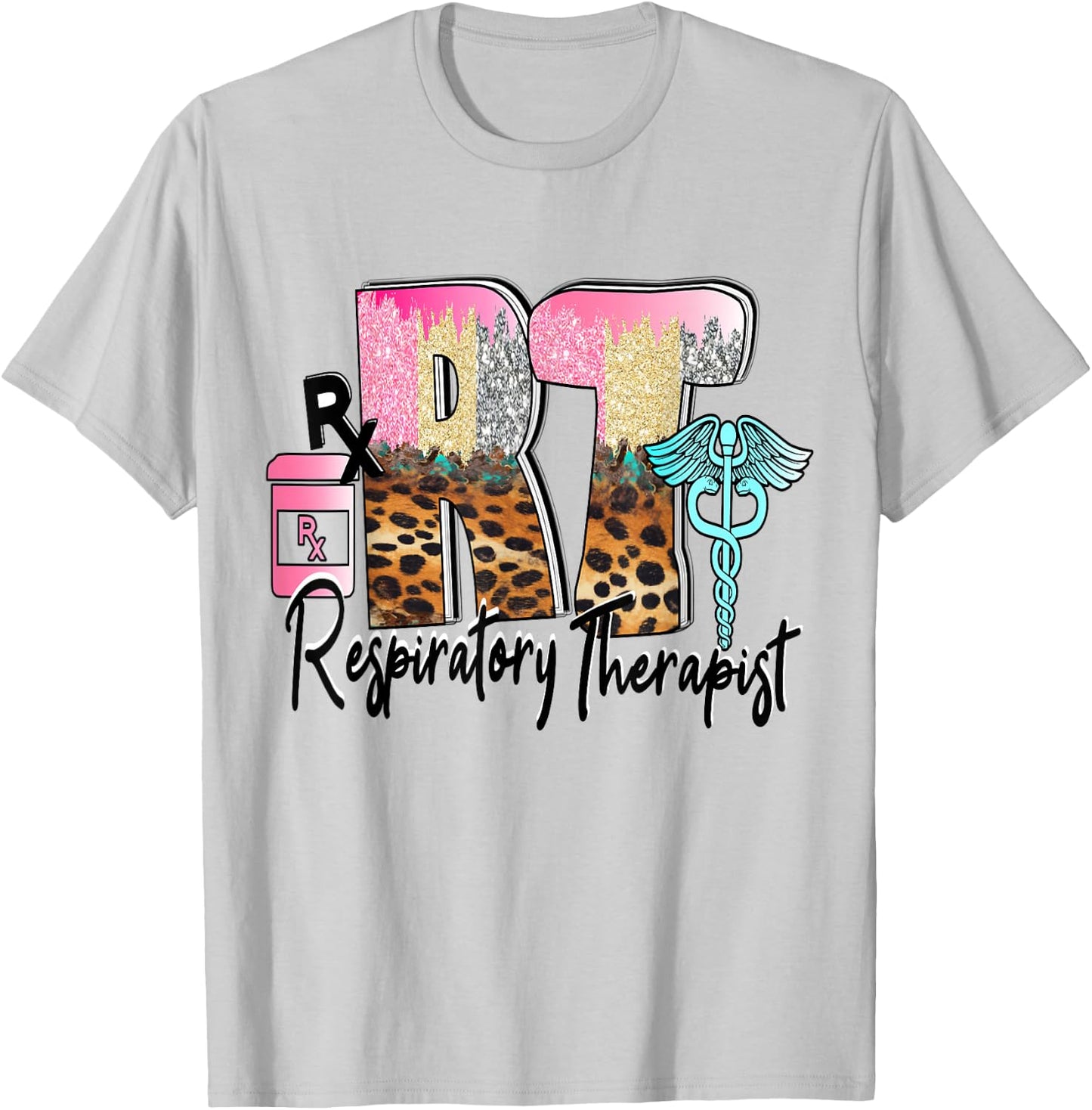 Registered Respiratory Therapist RT Care Week Pulmonologist T-Shirt - T-Shirt | Ash
