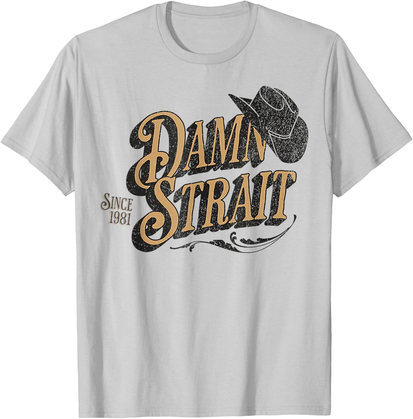 Damn Strait T-Shirt - T-Shirt | Ash