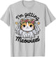 I'm Getting Meowied Bridesmaid Bachelorette Party Kawaii Cat T-Shirt - T-Shirt | Ash