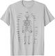 Human body anatomy science teachers students T-Shirt - T-Shirt | Ash