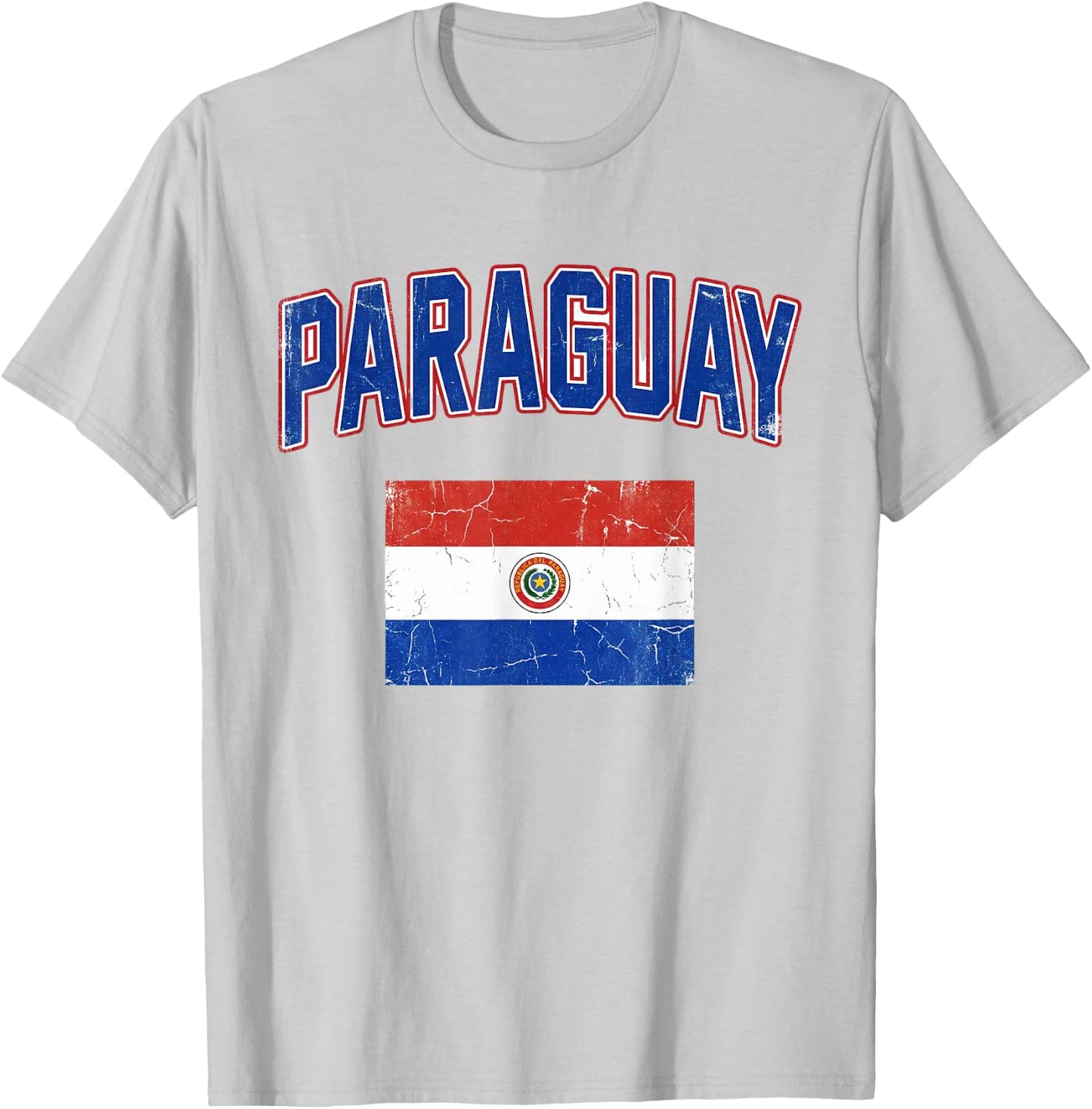 Paraguay Men Women Paraguayan Paraguayo Hispanic T-Shirt - T-Shirt | Ash