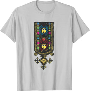 Ethiopian Traditional Eritish Traditional T-Shirt - T-Shirt | Ash