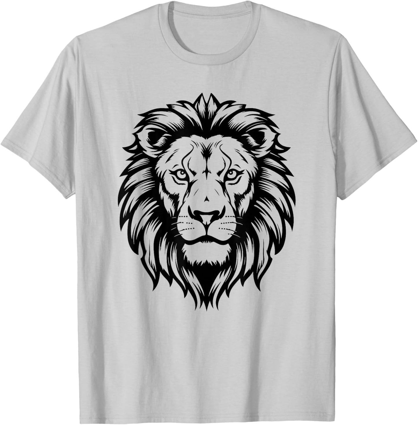 Orange Lion Face Netherlands Holland T-Shirt - T-Shirt | Ash