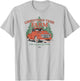 Ford - Vintage F3 1949 Red Truck Christmas Tree Farm T-Shirt - T-Shirt | Ash