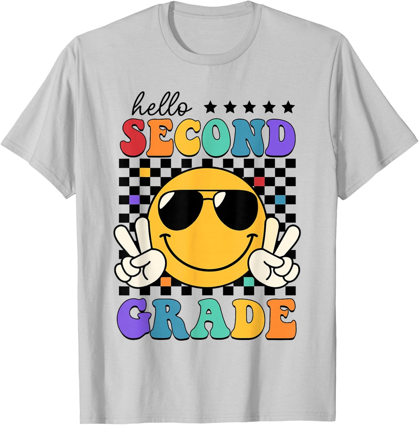 2nd Grade Teacher Shirts, First Day Second Grade Shirt Girls T-Shirt - T-Shirt | Ash