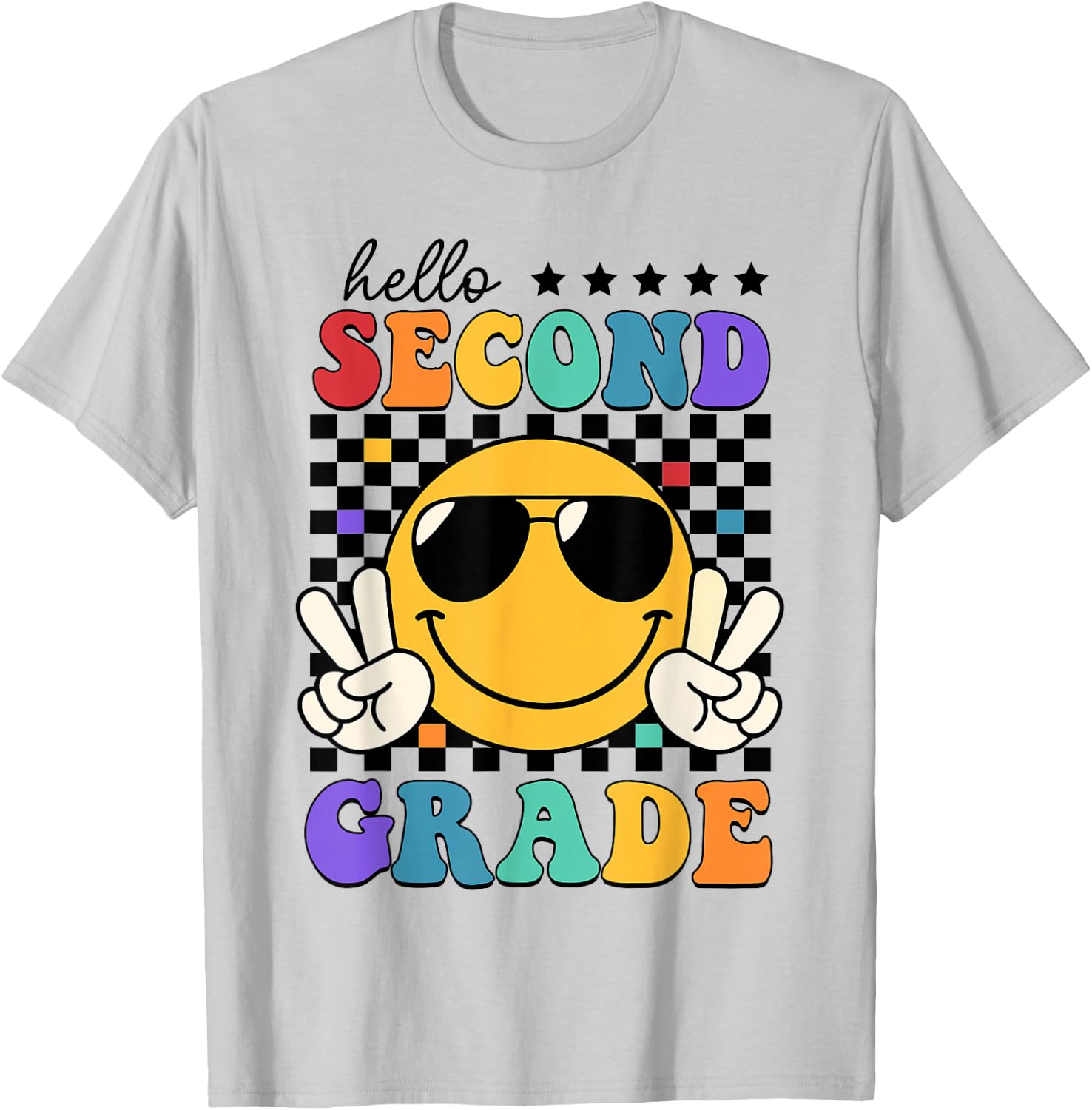 2nd Grade Teacher Shirts, First Day Second Grade Shirt Girls T-Shirt - T-Shirt | Ash