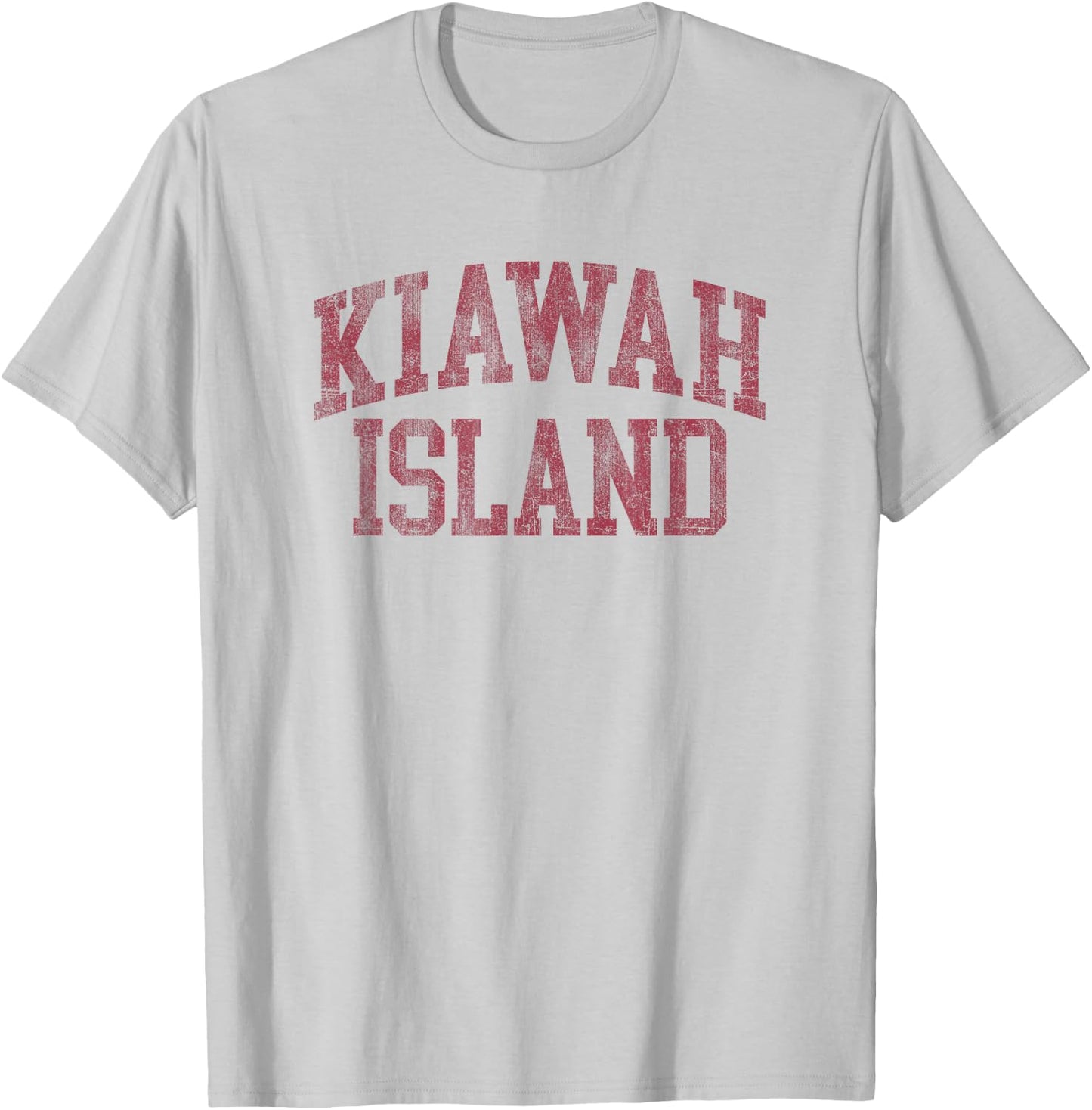 Kiawah Island South Carolina Souvenir Retro Preppy Throwback T-Shirt - T-Shirt | Ash