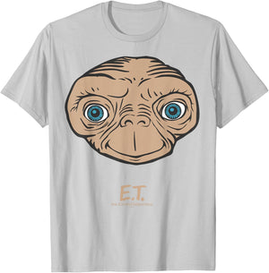 E.T. the Extra-Terrestrial Big Face T-Shirt - T-Shirt | Ash