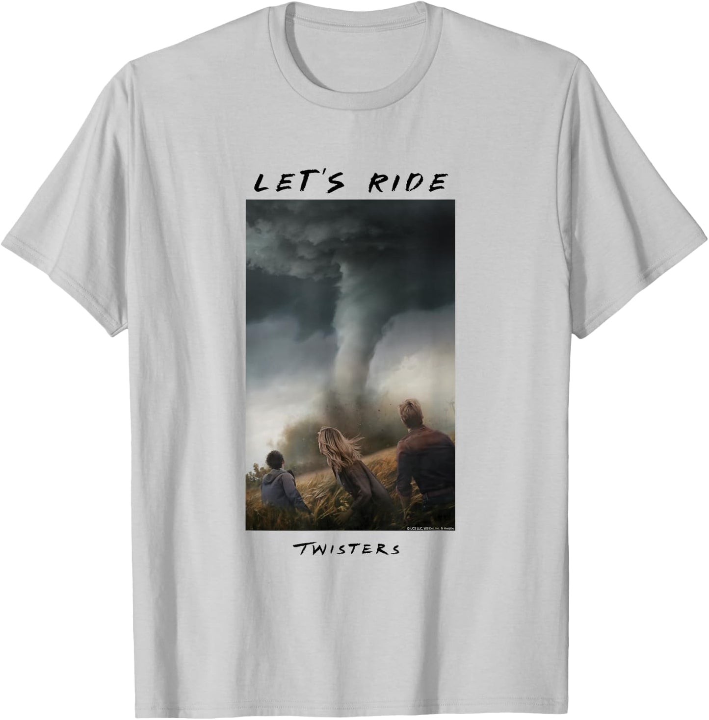Twisters Let's Ride T-Shirt - T-Shirt | Ash