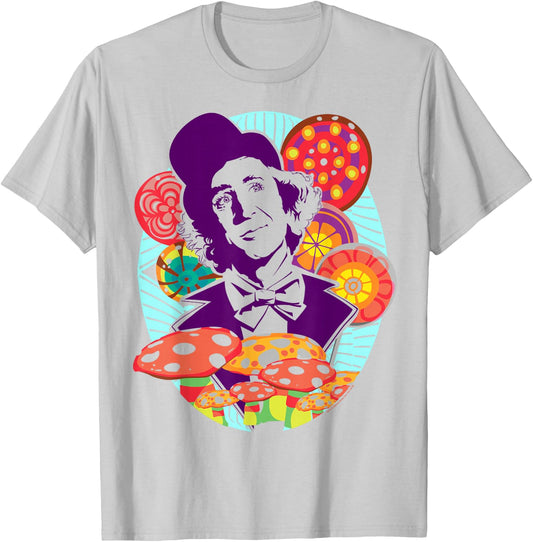 Willy Wonka & the Chocolate Factory Willy T-Shirt - T-Shirt | Ash