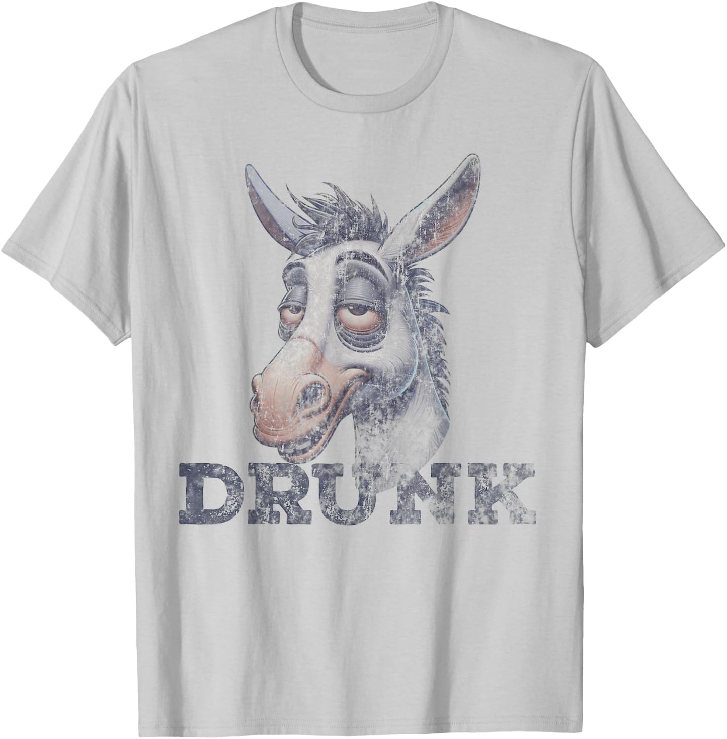 Drunk Ass - Funny Drinking T-Shirt - T-Shirt | Ash