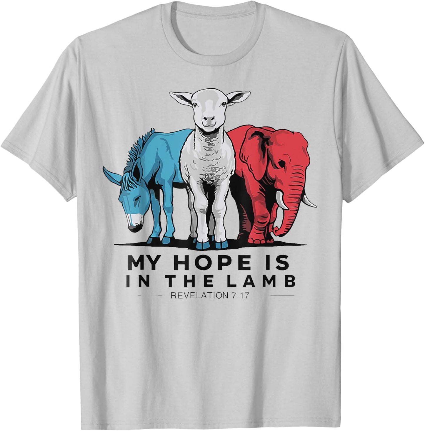 My Hope Is In The Lamb T-Shirt - T-Shirt | Ash