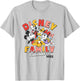 Disney Mickey and Friends Disney Family Vacation 2025 Logo T-Shirt - T-Shirt | Ash