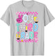 Peace Out 3rd Grade Graduation Last Day School Girls Kids T-Shirt - T-Shirt | Ash