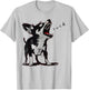 Angry - Chihuahuas Dog Fuck Howling Yelling Art Men Women T-Shirt - T-Shirt | Ash
