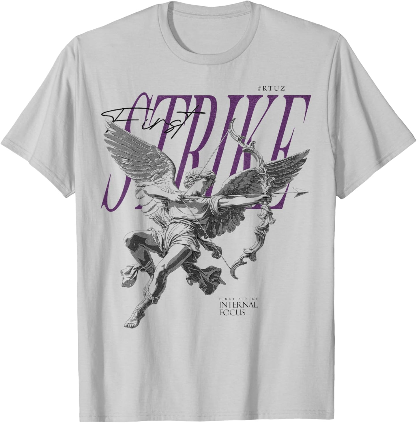 Aesthetic Clothes Vintage Streetwear Fashion Women Men Angel T-Shirt - T-Shirt | Ash