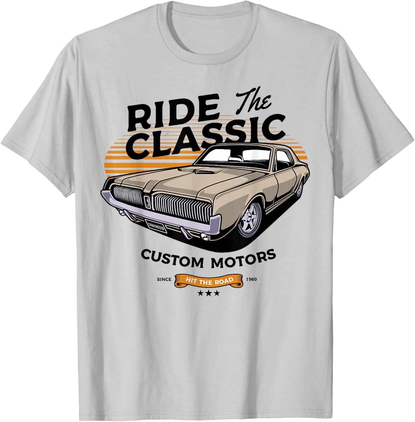 1967 Mercury classic Cougar cars T-Shirt - T-Shirt | Ash