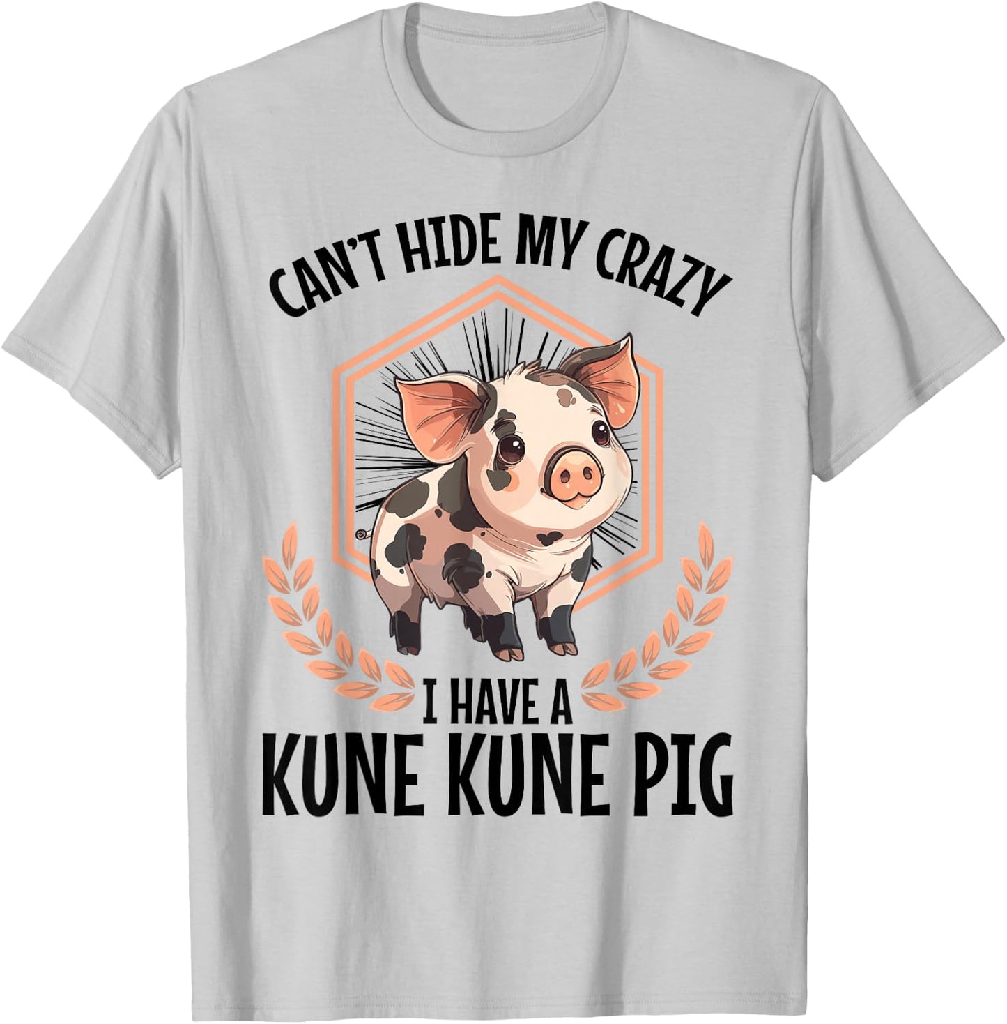 Kune Kune Pig Dad Pig Breeder Supplies Kunekune Pig T-Shirt - T-Shirt | Ash