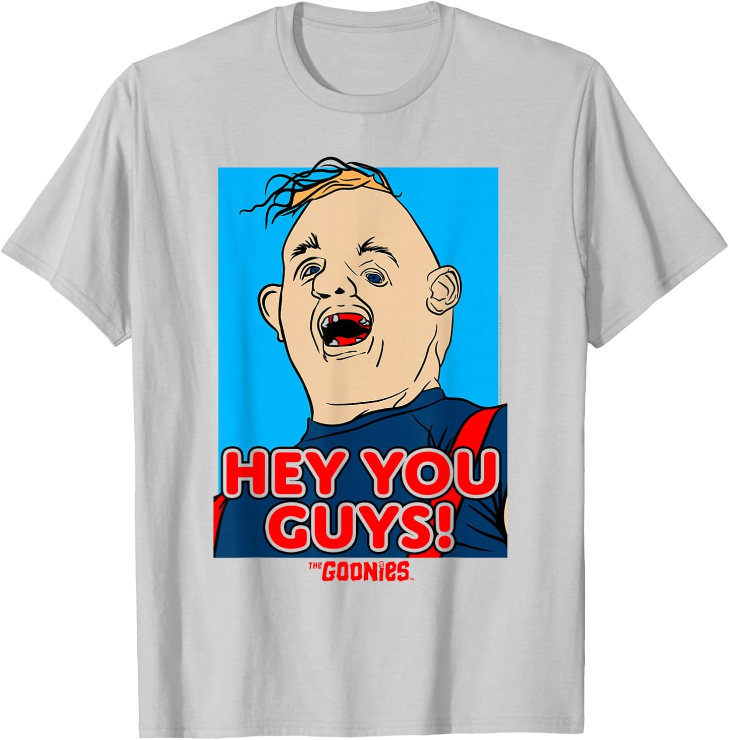 The Goonies Sloth Hey You Guys T-Shirt - T-Shirt | Ash