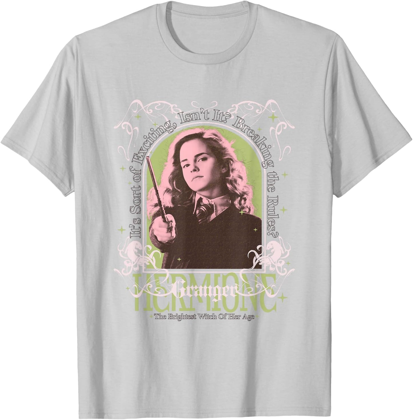 Harry Potter Hermione Granger Brightest Witch Of Her Age T-Shirt - T-Shirt | Ash
