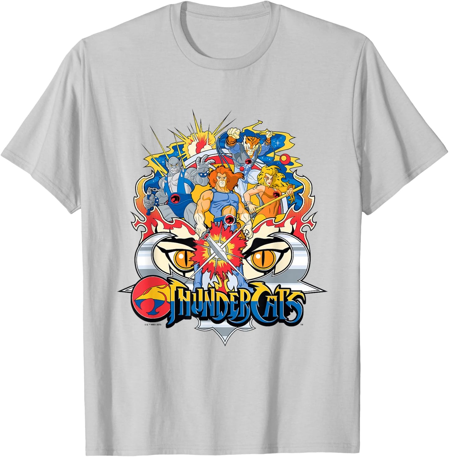 Thundercats Go! T-Shirt - T-Shirt | Ash
