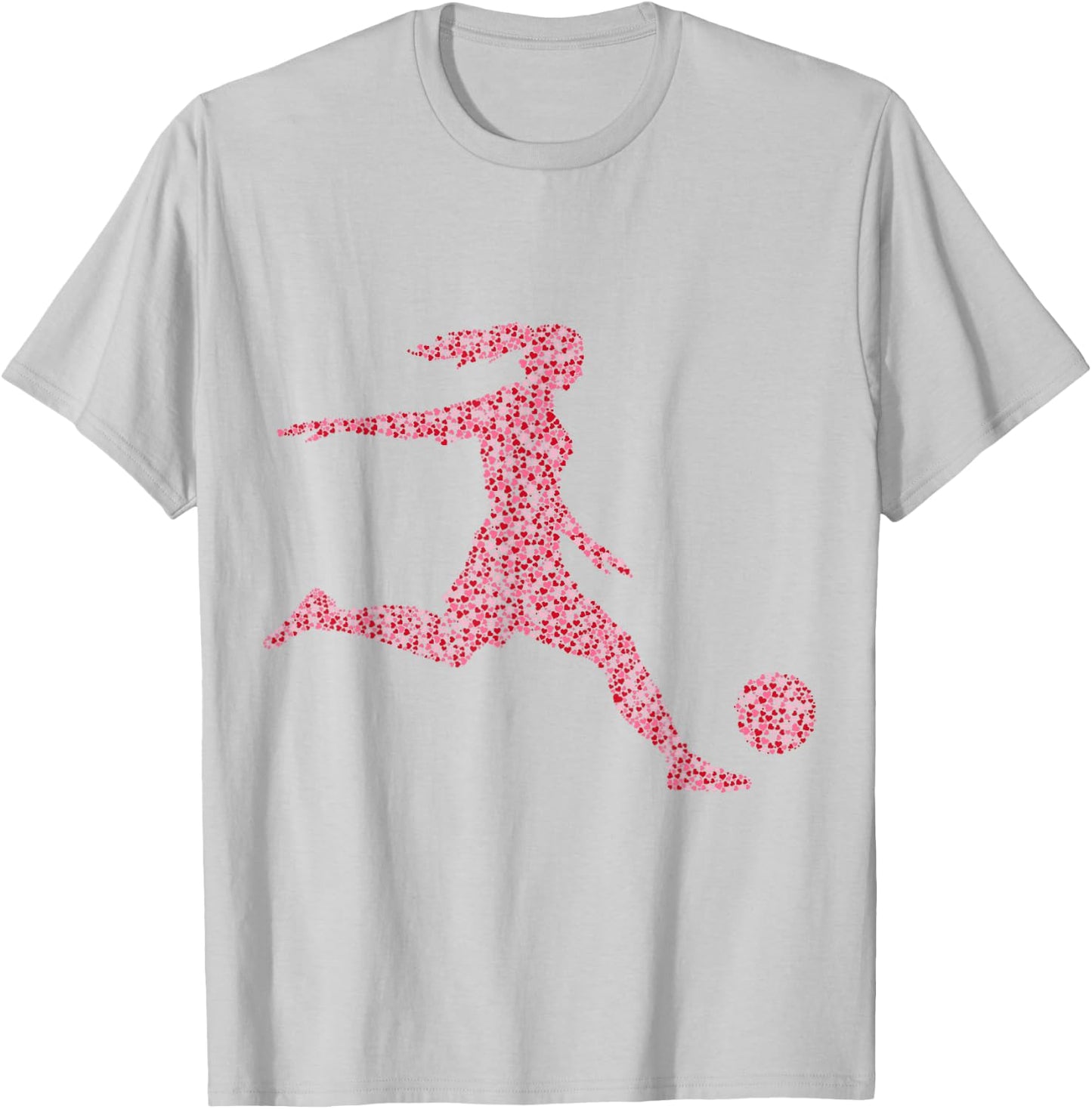 Football Girl's Football, Football, Footballer, Women T-Shirt - T-Shirt | Ash