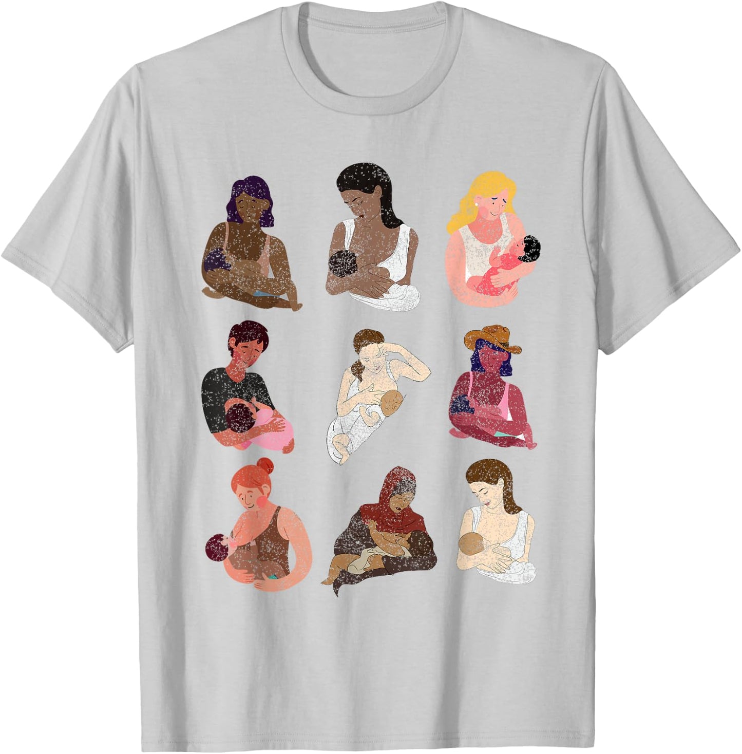 Thank You for Breastfeeding Peer Counselor Lactation Consul T-Shirt - T-Shirt | Ash