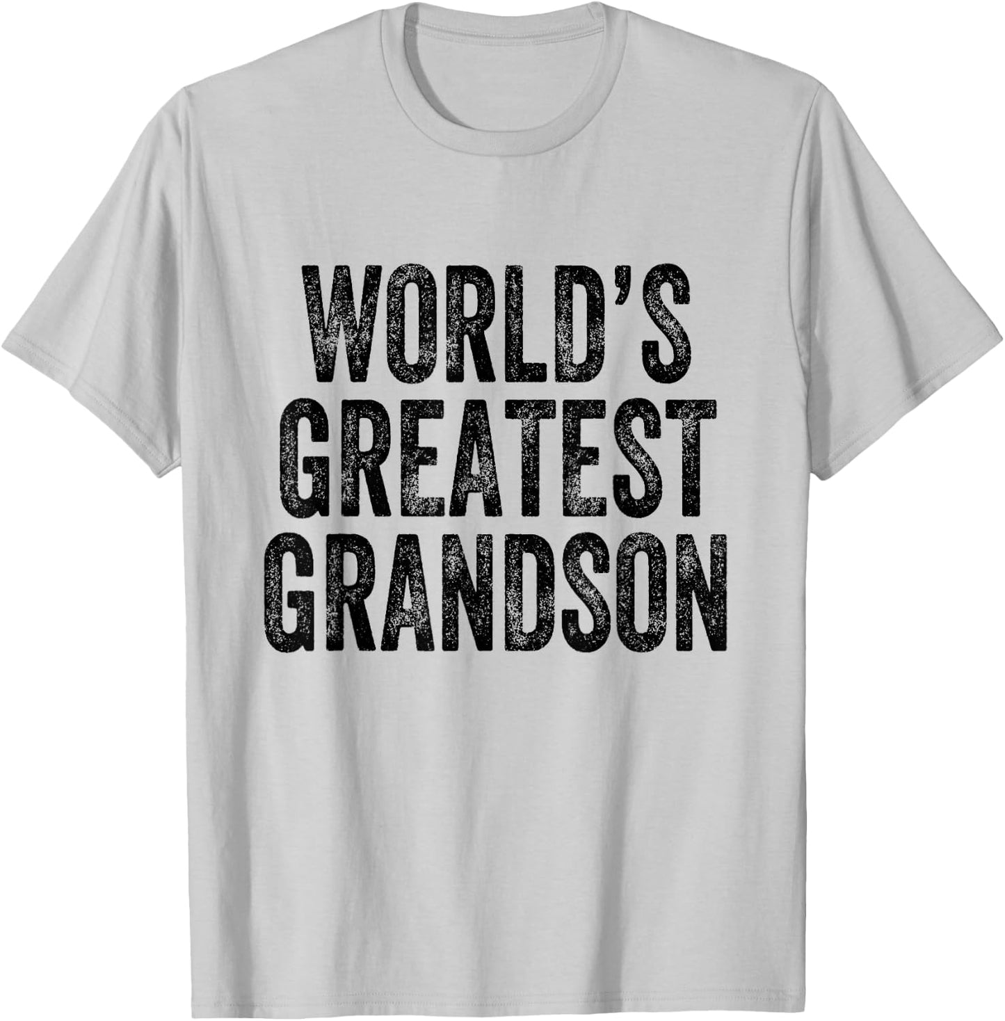 World's Greatest Grandson T-Shirt - T-Shirt | Ash