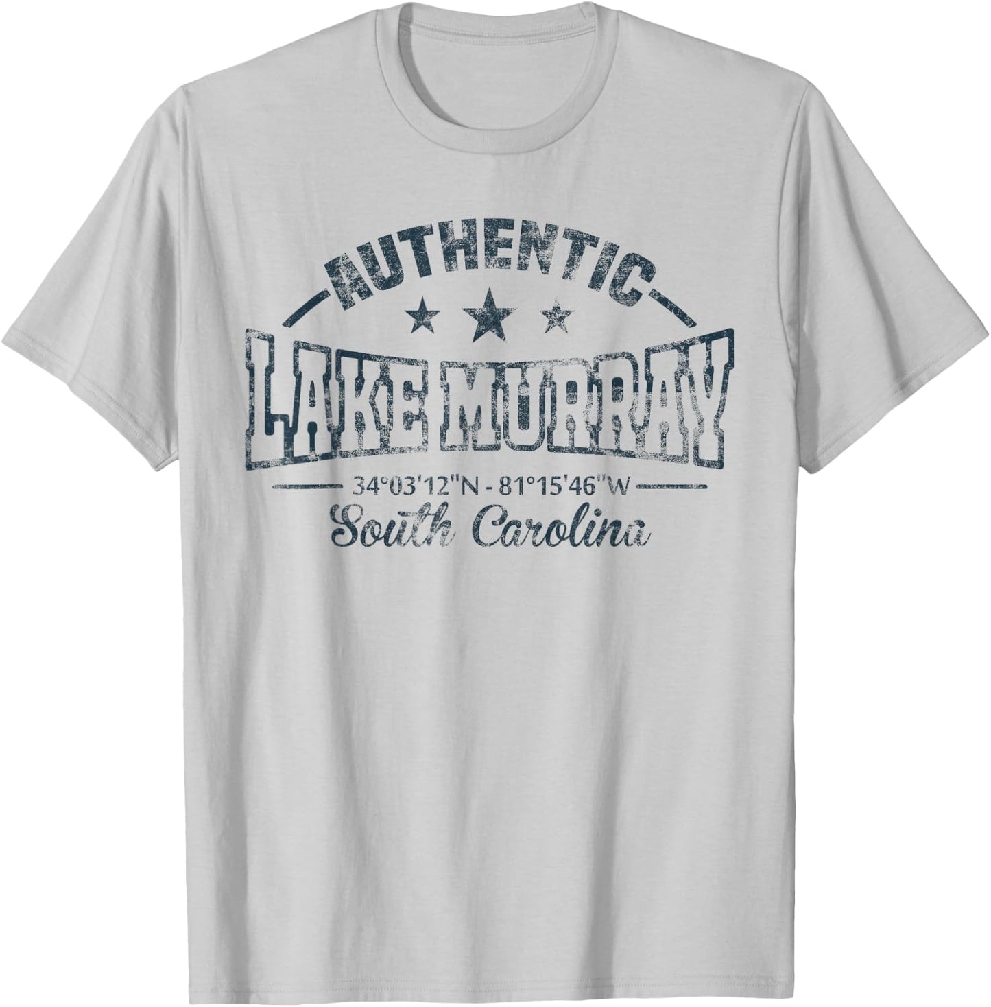 Lake Murray Shirt South Carolina Boating Fishing Outdoors T-Shirt - T-Shirt | Ash
