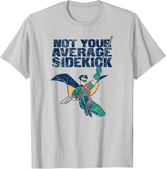 Batman: The Animated Series Robin Not Average T-Shirt - T-Shirt | Ash