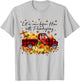 Papillon Pumpkin Vintage Truck Thanksgiving Funny Halloween T-Shirt - T-Shirt | Ash