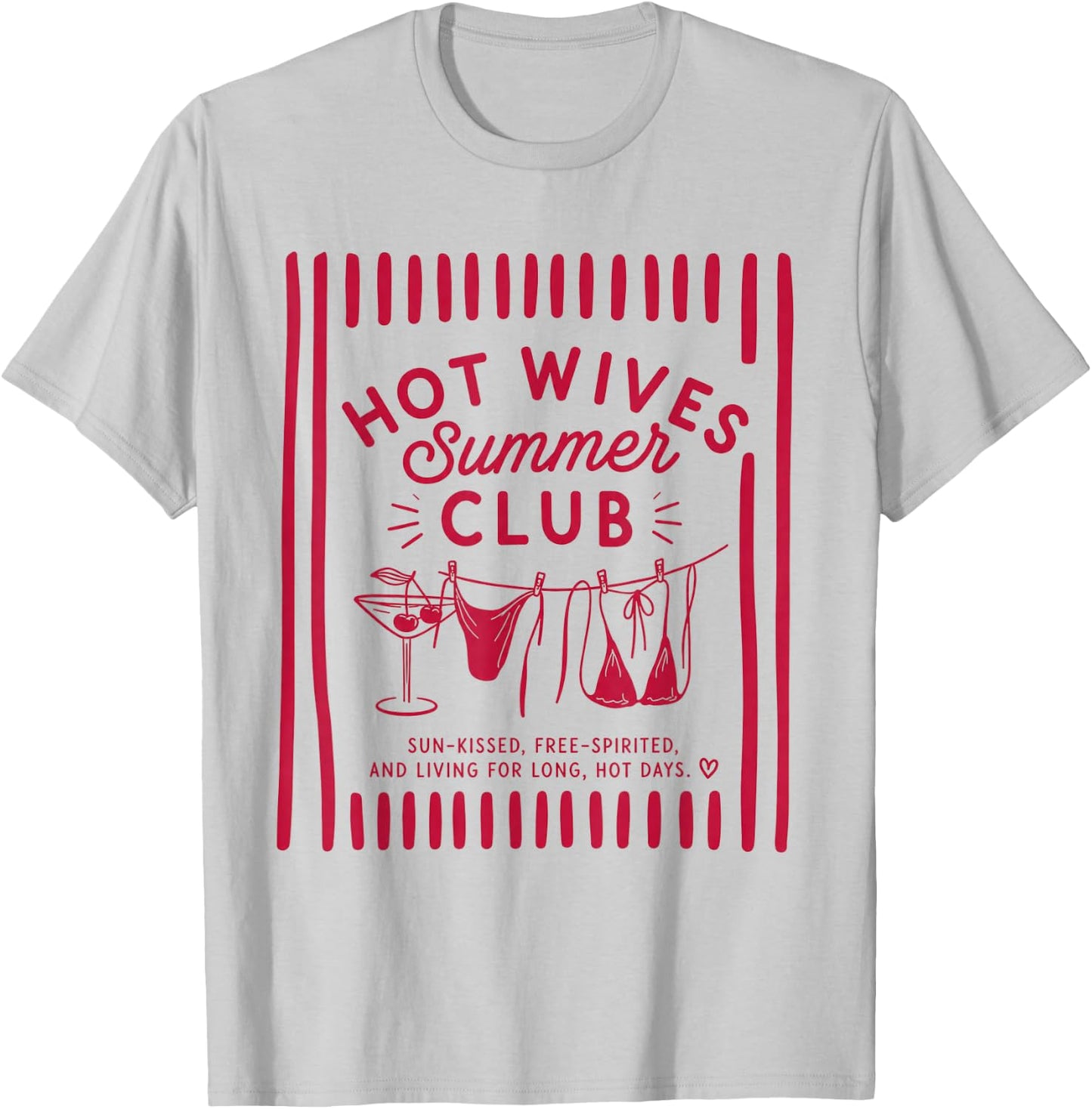 Y2k Hot Wife Summer Bride Era T-Shirt - T-Shirt | Ash