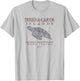 JCombs: Turks & Caicos Islands, Gliding Sea Turtle T-Shirt - T-Shirt | Ash