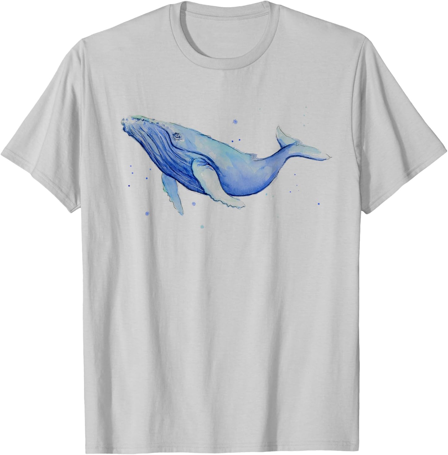 Humpback Whale T-Shirt - T-Shirt | Ash