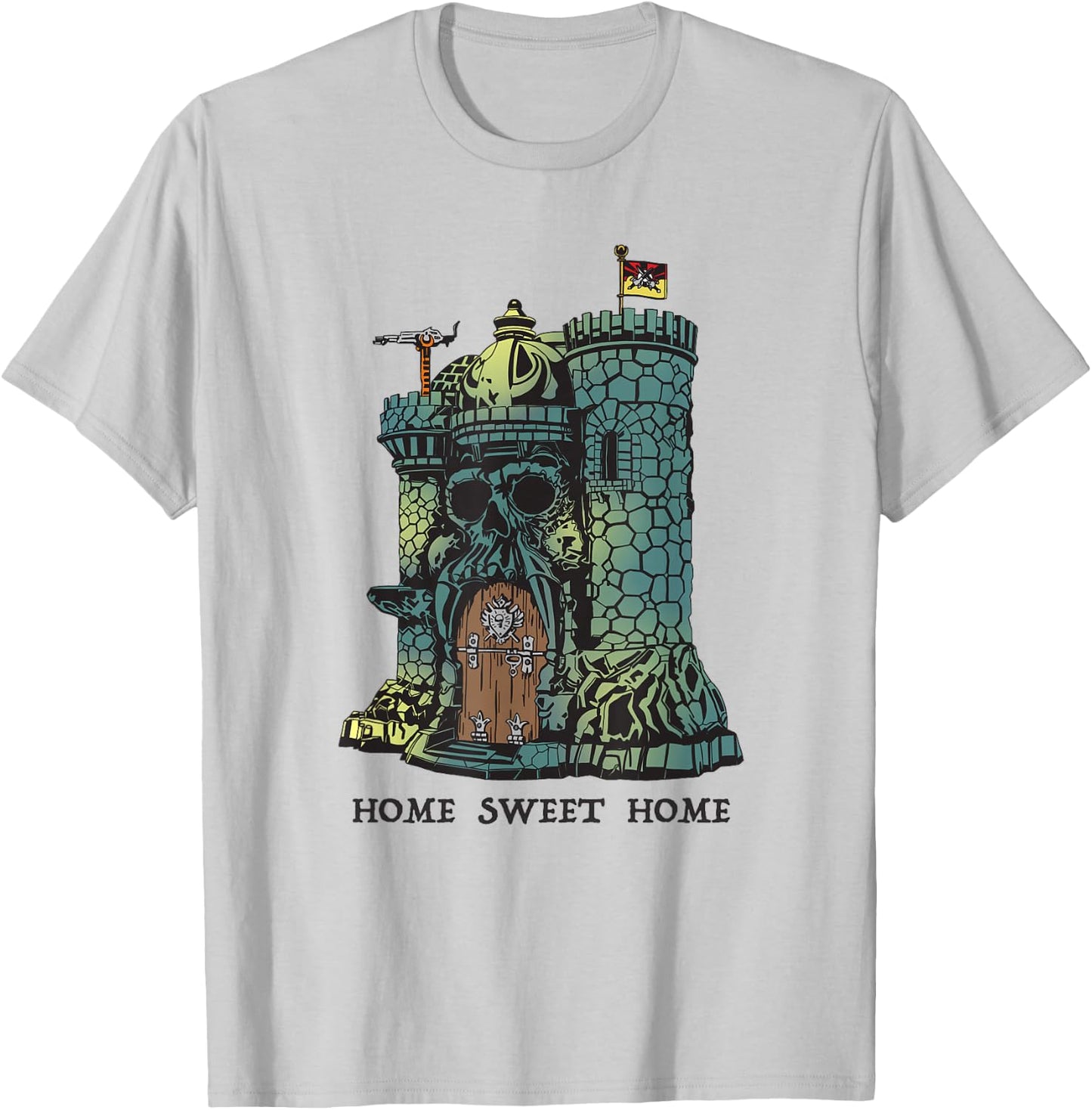 Home Sweet Home Castle He Man Toy 1980 T-Shirt - T-Shirt | Ash