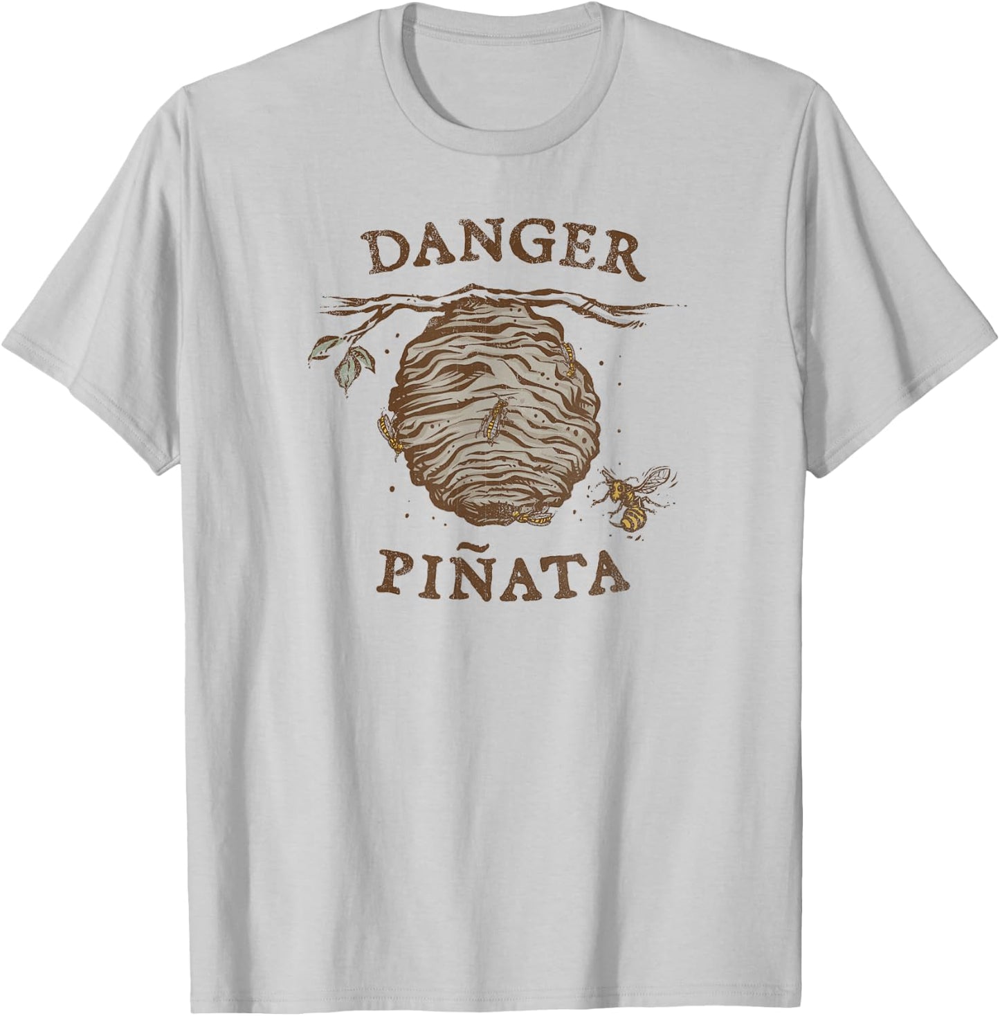 Danger Pinata T-Shirt - T-Shirt | Ash