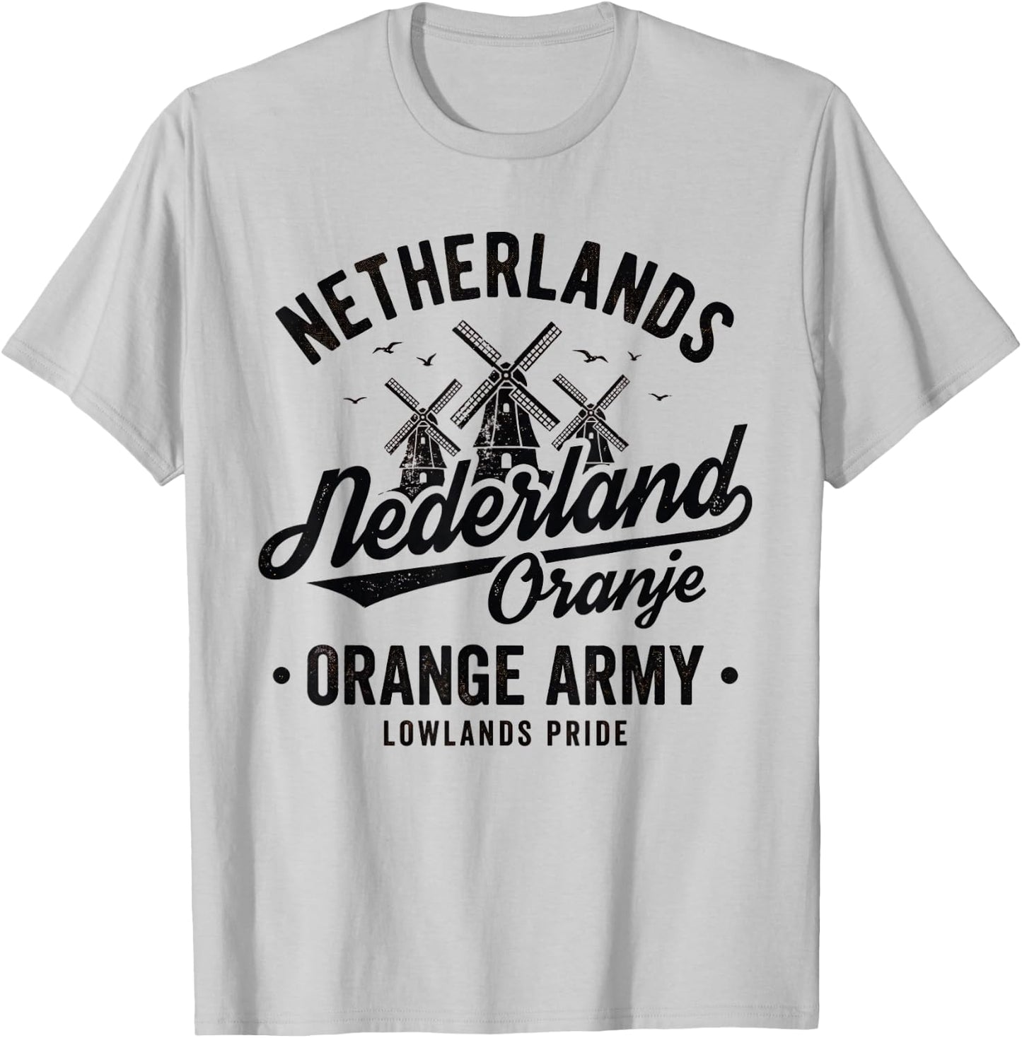 Netherlands Dutch Holland Netherland Nederland T-Shirt - T-Shirt | Ash