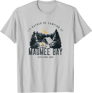 Maumee Bay State Park Ohio Rather Be Camping Outdoors T-Shirt - T-Shirt | Ash