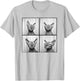 Hairless Sphynx Cat Lover Pet Portrait Love Sphynx Cats T-Shirt - T-Shirt | Ash