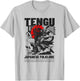 Japanese Tengu God - Vintage Japanese Folklore T-Shirt - T-Shirt | Ash