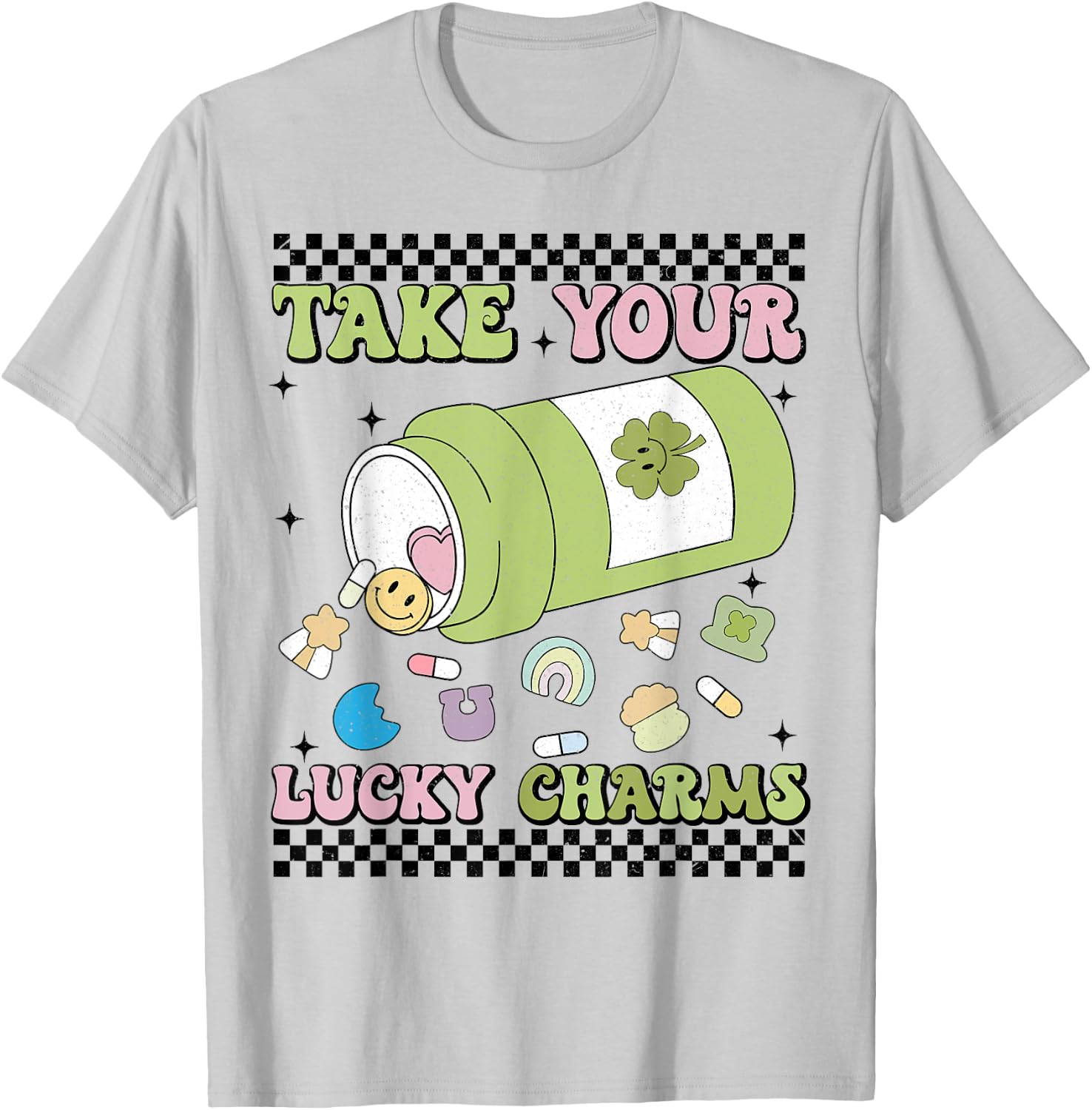 Take Your Lucky Charms T-Shirt - T-Shirt | Ash