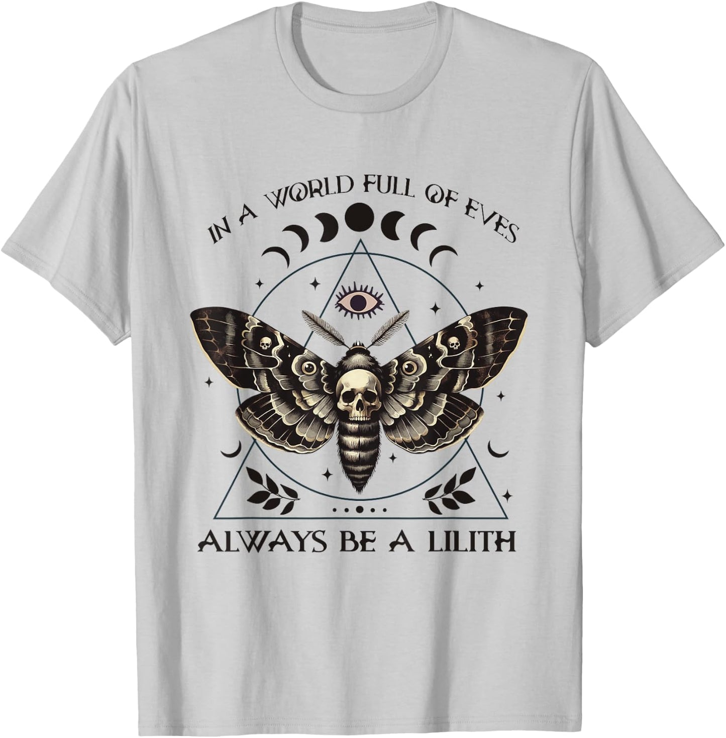 Lilith Halloween Witch Party Costume T-Shirt - T-Shirt | Ash
