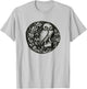 Owl of Athena Greek Mythology Philosophy Gift T-Shirt - T-Shirt | Ash