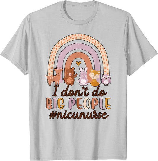 NICU Nurse Funny NICU Nursing Neonatal ICU Nurse T-Shirt - T-Shirt | Ash