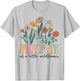 Pawpaw Of The Little Wildflower Birthday Party Baby Shower T-Shirt - T-Shirt | Ash